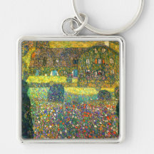 Gustav Klimt: Landhaus beim Attersee Schlüsselband