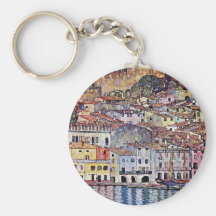 Gustav Klimt - Malcesine in See Garda Schlüsselband