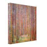 Gustav Klimt - Tannenwald I Galerie Falt Leinwand