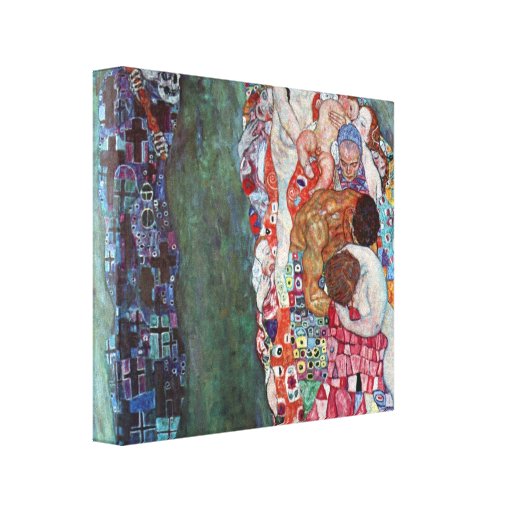 Gustav Klimt Tod und Leben Leinwanddruck