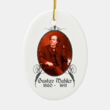 Gustav Mahler-Verzierung Weihnachtsbaum Ornamente