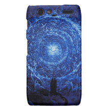 Gustave Dore der weiße Rose Droid Kasten (blau) Motorola Droid RAZR Hüllen