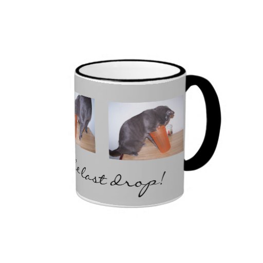 Gut zum letzten Tropfen BECHER Kaffee Tasse