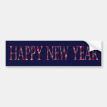 guten Rutsch ins Neue Jahr Auto Sticker