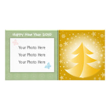 Guten Rutsch ins Neue Jahr Fotokarten