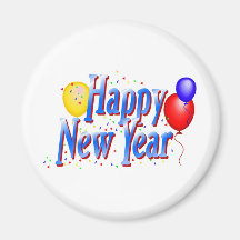 Guten Rutsch ins Neue Jahr! Magnete