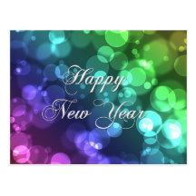 Guten Rutsch ins Neue Jahr-Postkarte