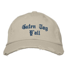 "Guten Umbau Sie" Hut Besticktes Cap