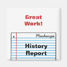 Guter Schoolwork personalisierter Magnet MM16fN Magnete