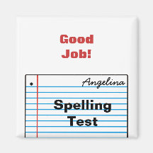 Guter Schoolwork personalisierter Magnet MM16hN Kühlschrankmagnete