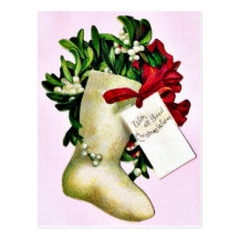 Gutes altes Weihnachten Postkarte