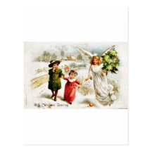 Gutes altes Weihnachten Postkarten