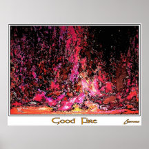 Gutes Feuer Posterdruck