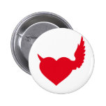 gutes und schlechtes Herz Button