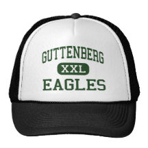Guttenberg - Eagles - hoch - Guttenberg Iowa Baseball Caps