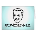 Guybrarian Grußkarte