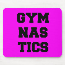 Gymnastik im Rosa Mousepads