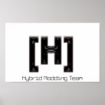 [H] Hybrides Logo Plakat