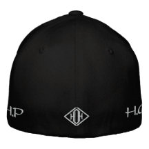 H.O.H.P gesticktes Hut SCHWARZES Bestickte Baseballkappe