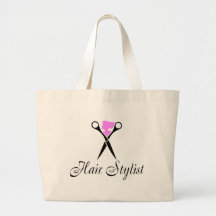 Haar-Stylist (Scheren/Rosa) Tasche