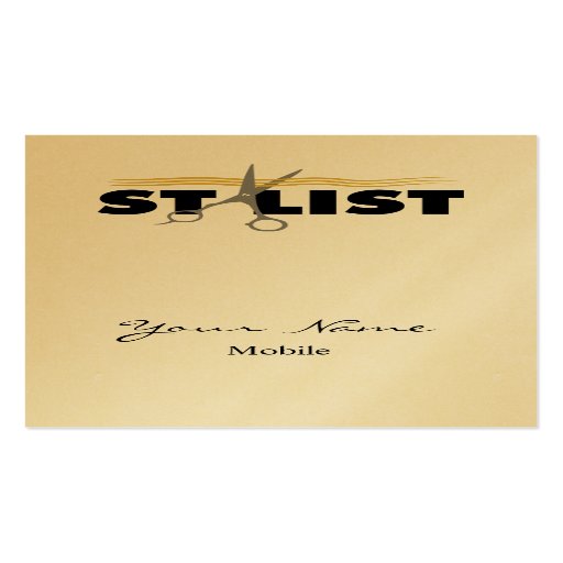 Haar-Stylist Visitenkarten