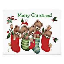 Haben Sie Beary frohen Weihnachten! - Einladung
