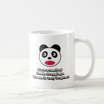 Haben Sie einen Geruch des Panda-Dung Teehaferl