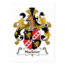 Hackner Familienwappen Postkarten