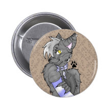 Hafermehl-Miezekatze-Katze Anstecknadel