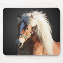 Haflinger Pferd Mauspad