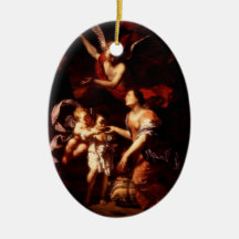 Hagar und Ishmael in der Wildnis-Verzierung Weihnachtsornament