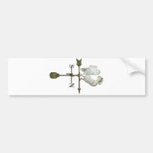 HahnWeathervane Autoaufkleber