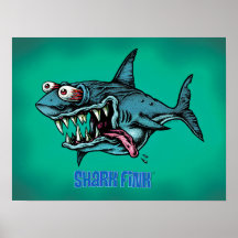 HAIFISCH FINK!! POSTER