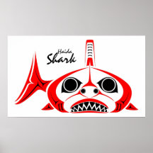 Haifisch Posterdrucke