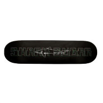 Haifisch-Zuckerneon-Skate skateboards