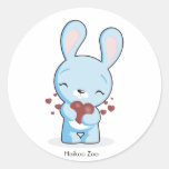 Haikoo Zoo-Häschen-Aufkleber