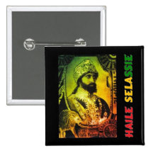 Haile Selassie Knopf Buttons