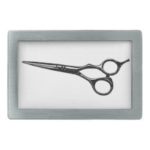Hairstylist Scissors Gürtelschnalle