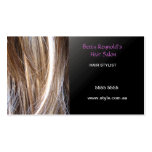 Hairstylist-Visitenkarte