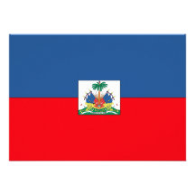 Haiti-Flagge Individuelle Ankündigungen