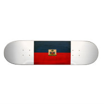 Haiti-Flagge Individuelles Skateboard