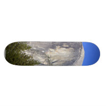 Halbe Haube im Yosemite Nationalpark großen Berg Personalisiertes Skateboard