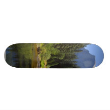 Halbe Haube von Sentinal Brücke über dem Merced Ri Personalisierte Skatedecks