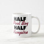 Halber Pool-Jungen-halber Vampir Kaffeehaferl