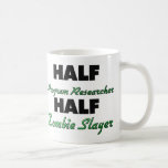 Halber Programm-Forscher-halber ZombieSlayer Haferl