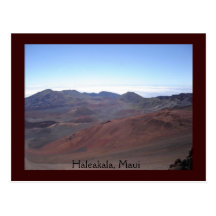 Haleakala, Maui-Postkarte