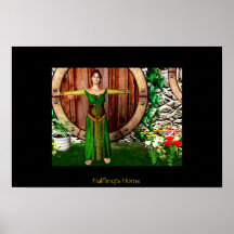 Halflings Zuhause Posterdrucke