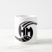 Halfmast-Logo initals Becher Haferl