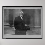 Hälfte-langes Porträt Pastor-Charles Taze Russells Plakat