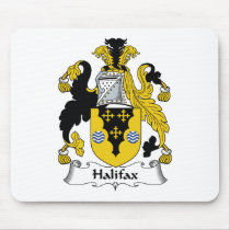 Halifax-Familienwappen mousepads